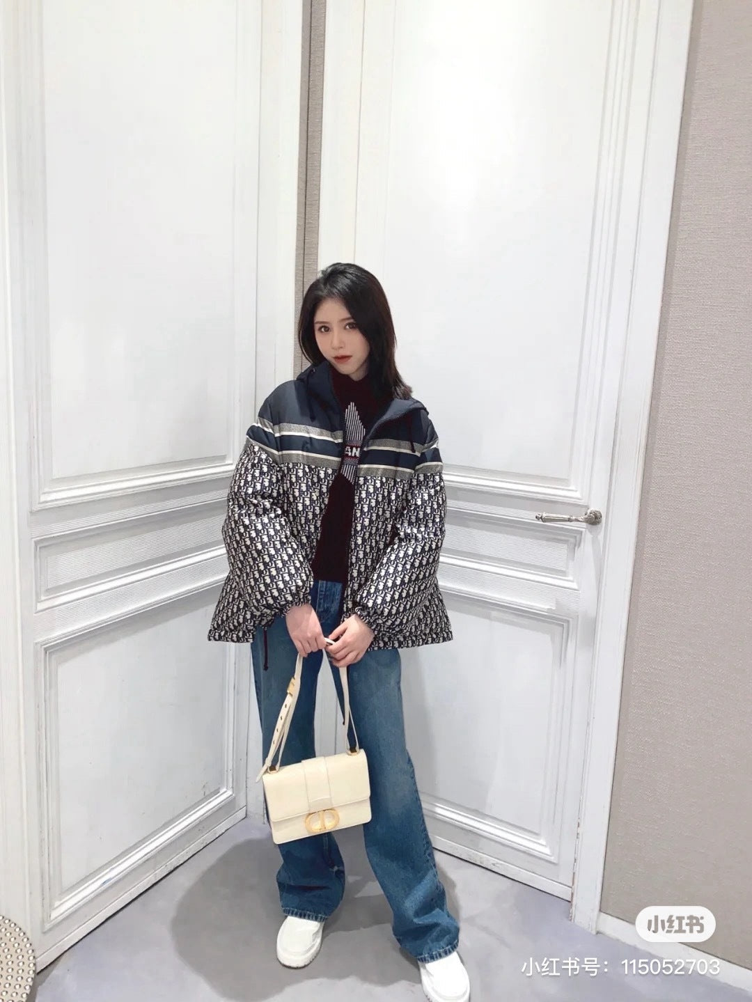 D 24fw reversible down jacket