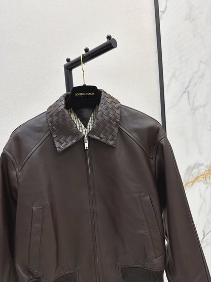 Bo 25fw leather jacket