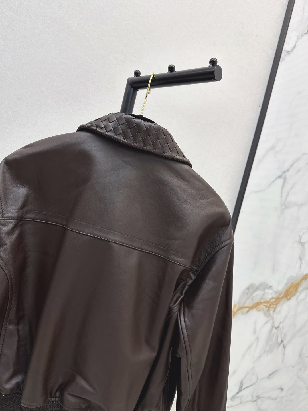 Bo 25fw leather jacket
