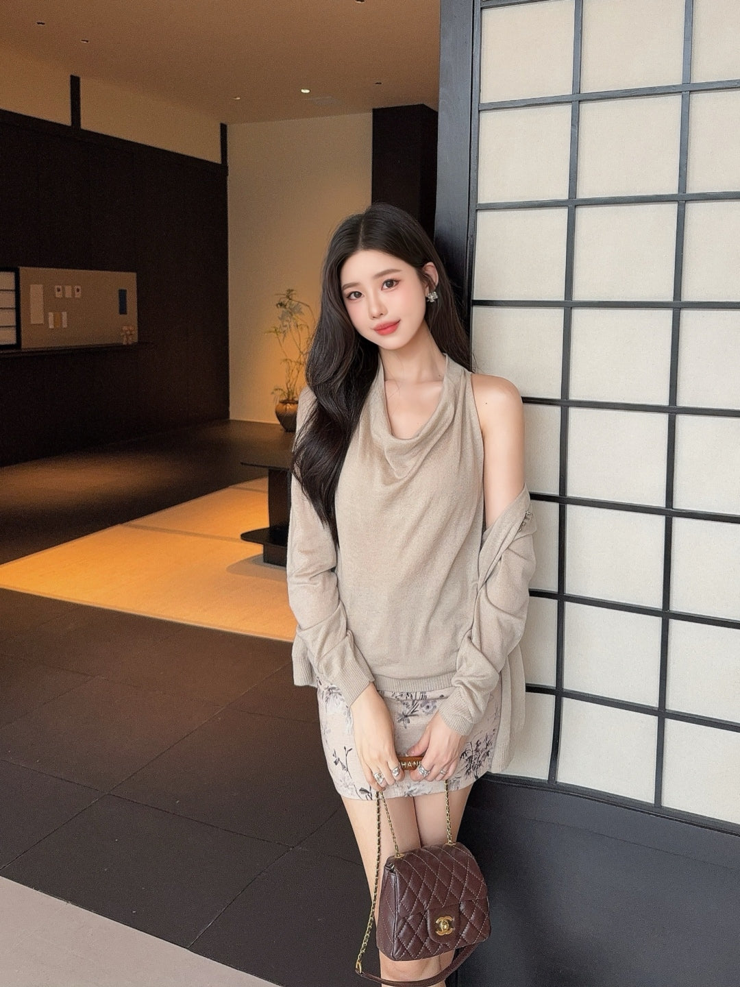 M 25fw knitted set