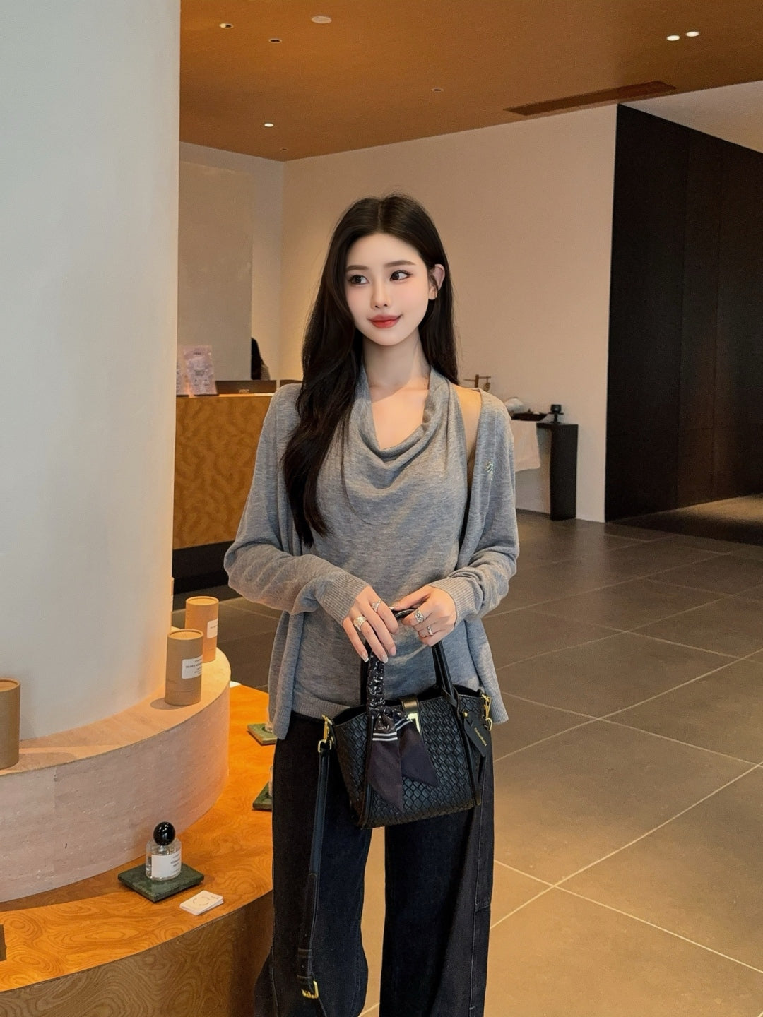 M 25fw knitted set