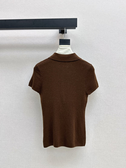Lor 25fw knitted polo