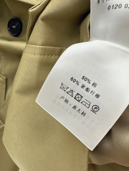 D 25fw off-shoulder jacket