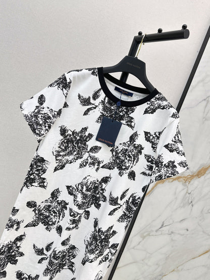 Louis 25fw printed dress