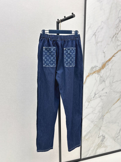 L 25fw jacquard jeans