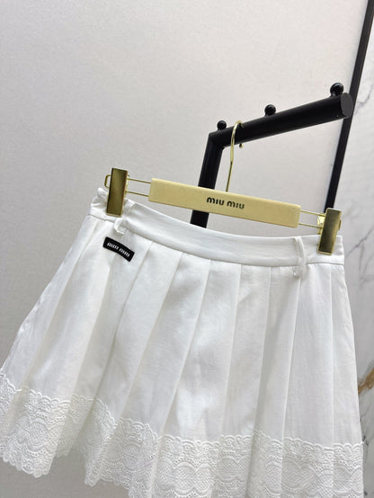 M 25fw pleated skirt