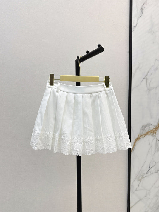 M 25fw pleated skirt