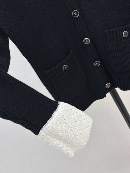 C 25fw knitted cardigan
