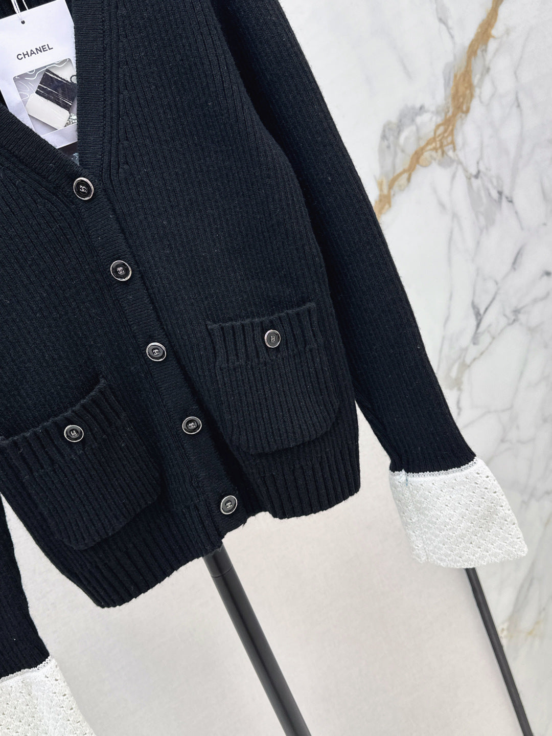 C 25fw knitted cardigan