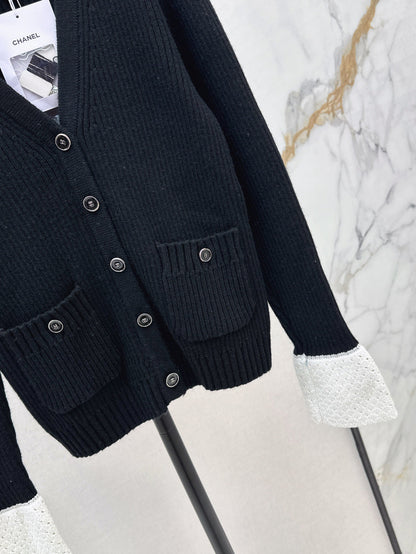 C 25fw knitted cardigan