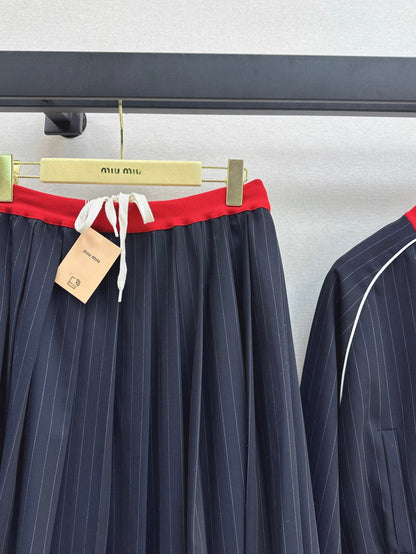M 25fw pleated skirt