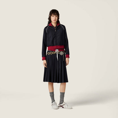 M 25fw pleated skirt