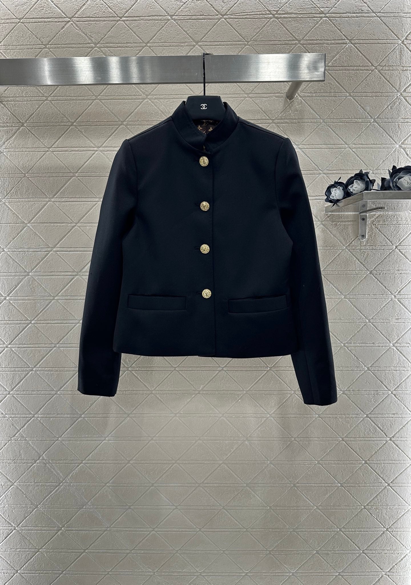 L 2025 New Stand-Collar Slim-Fit Blazer and Pants Set