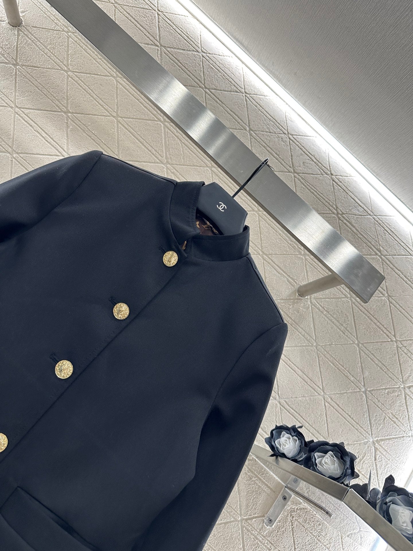 L 2025 New Stand-Collar Slim-Fit Blazer and Pants Set
