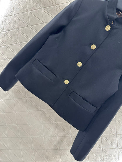 L 2025 New Stand-Collar Slim-Fit Blazer and Pants Set