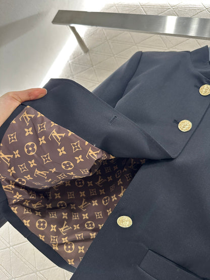 L 2025 New Stand-Collar Slim-Fit Blazer and Pants Set
