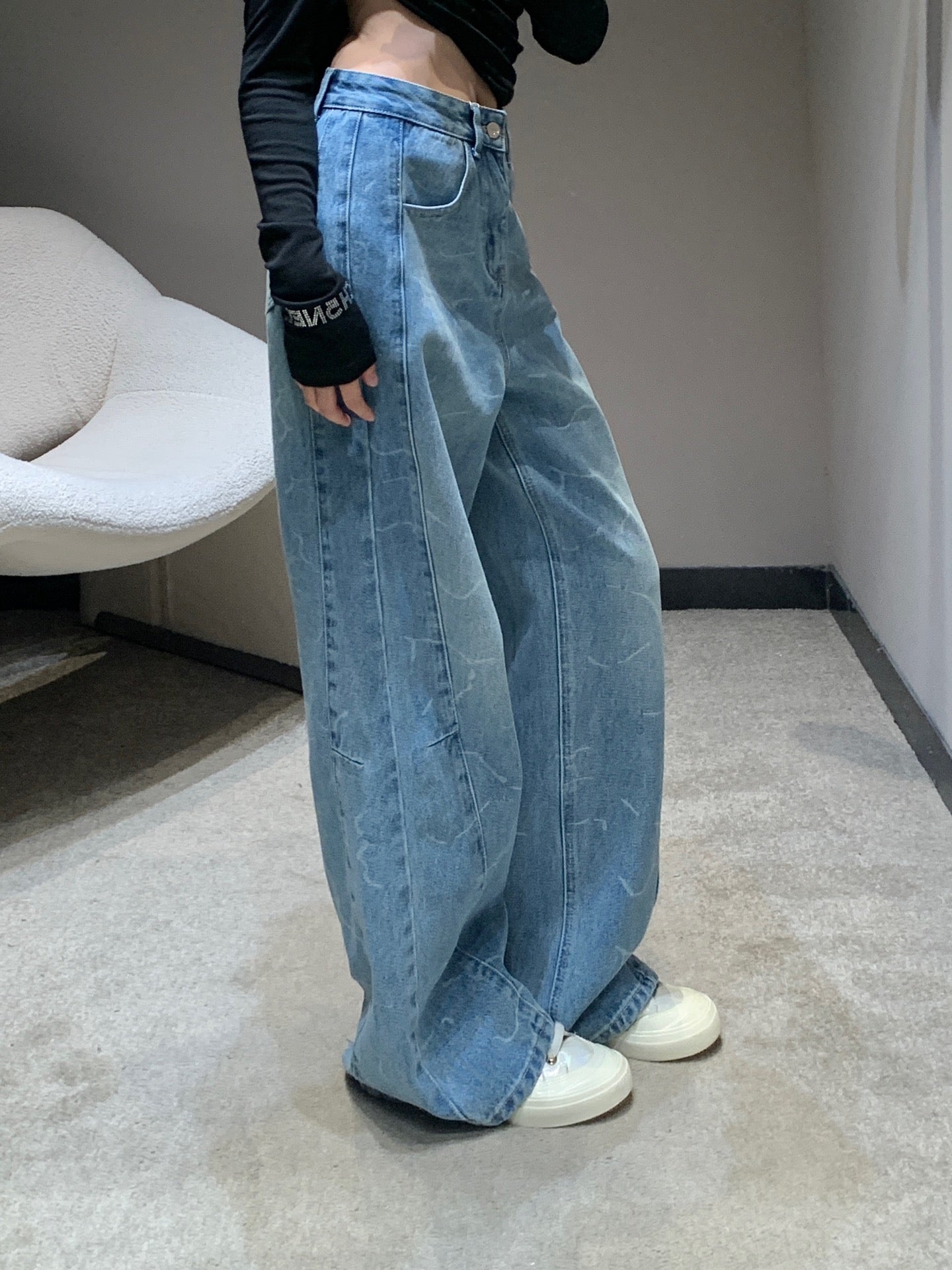 C 25fw Straight-Leg Denim Pants
