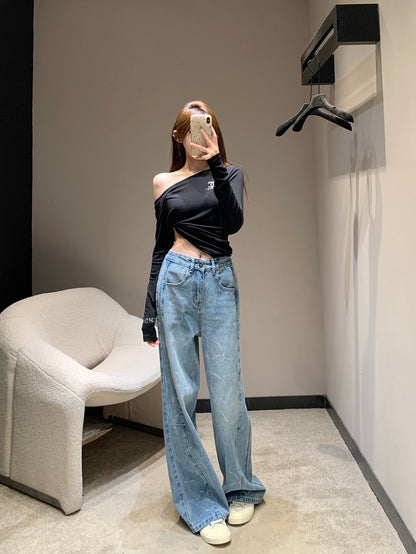 C 25fw Straight-Leg Denim Pants