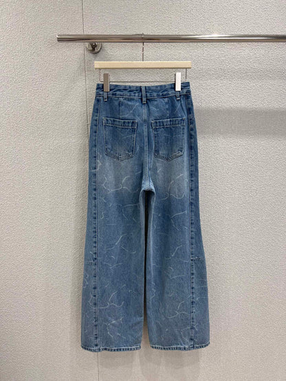 C 25fw Straight-Leg Denim Pants