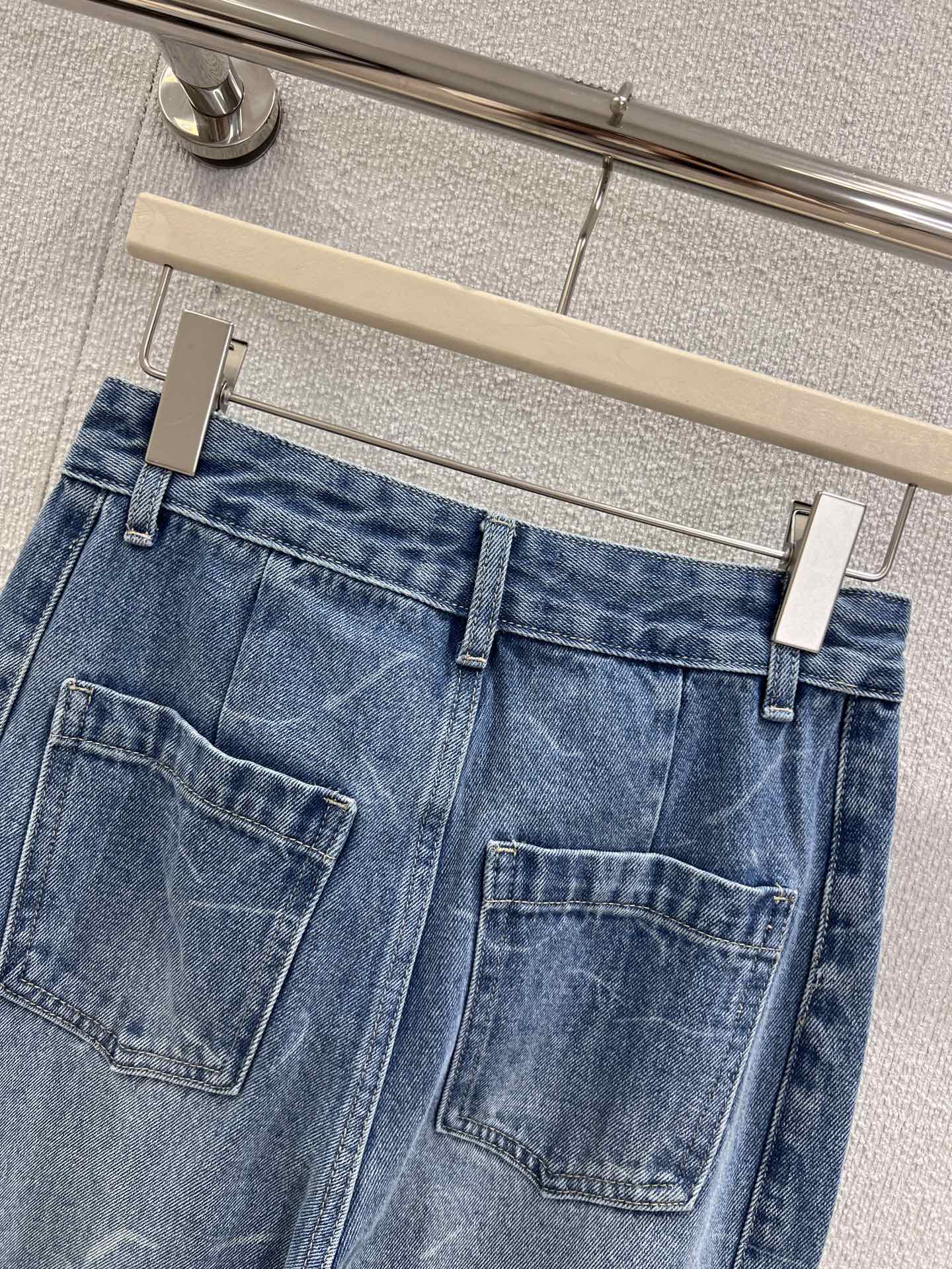 C 25fw Straight-Leg Denim Pants