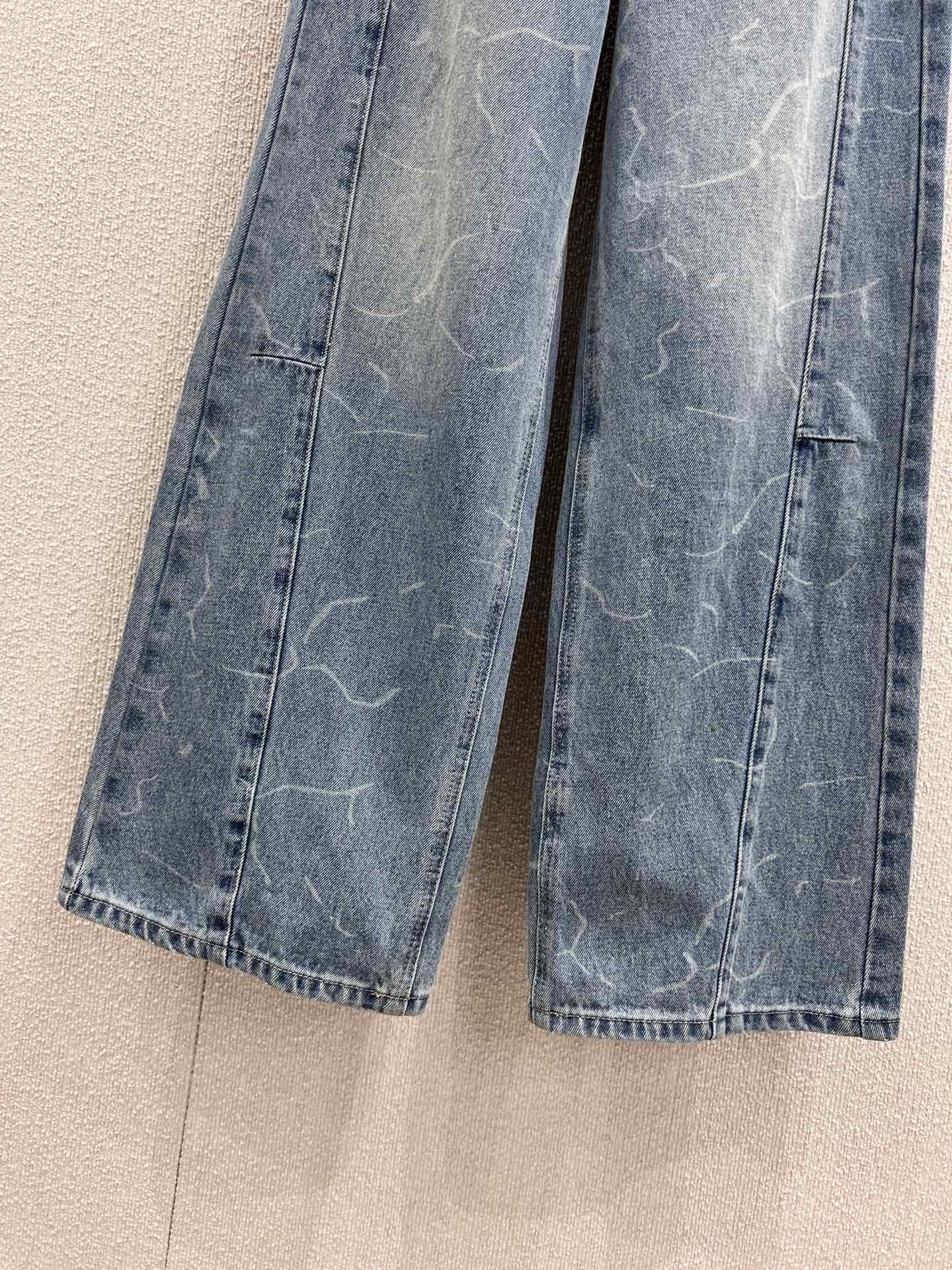 C 25fw Straight-Leg Denim Pants