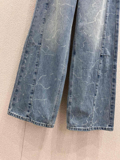 C 25fw Straight-Leg Denim Pants