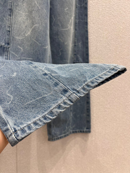 C 25fw Straight-Leg Denim Pants