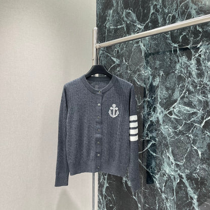 T 25fw wool knit cardigan