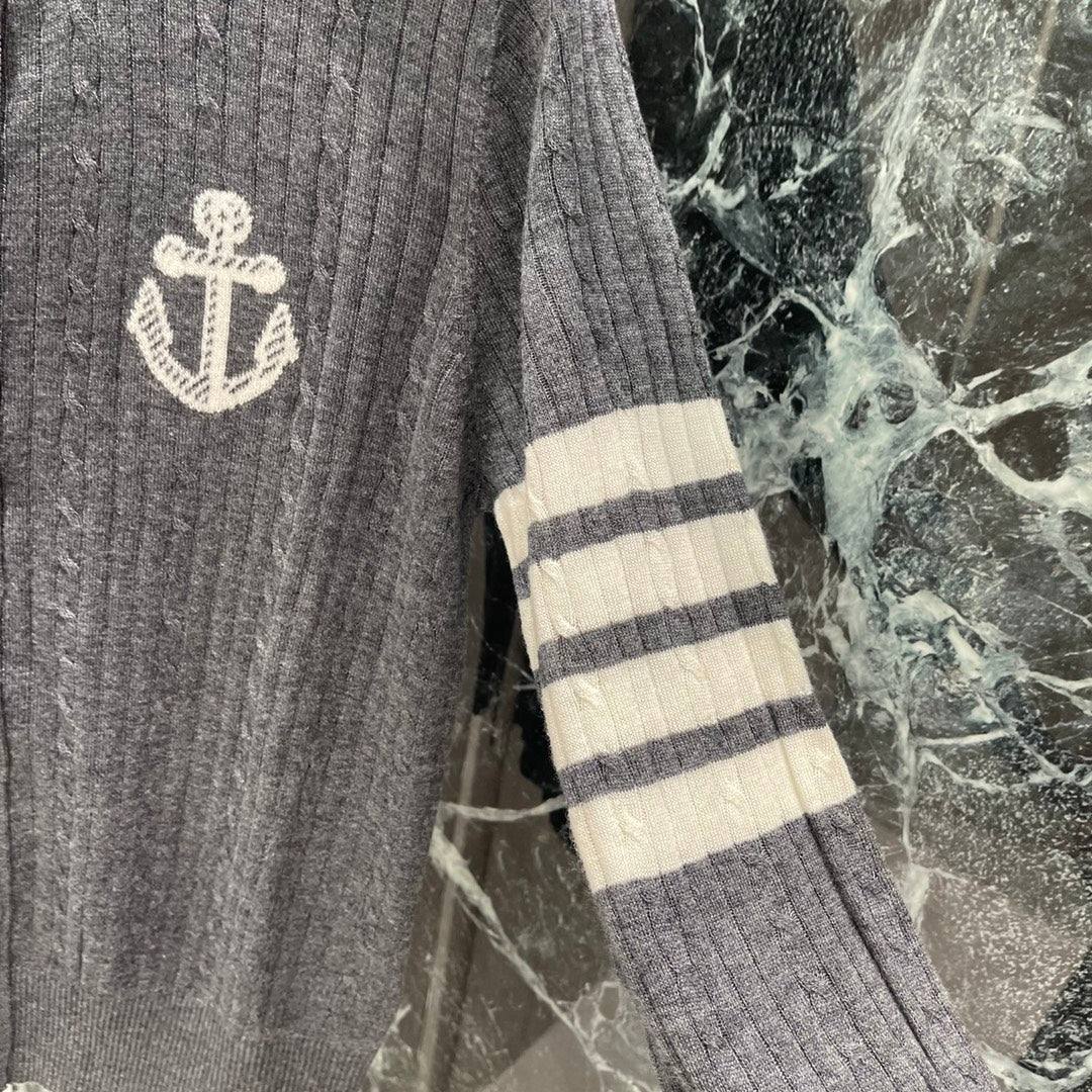 T 25fw wool knit cardigan