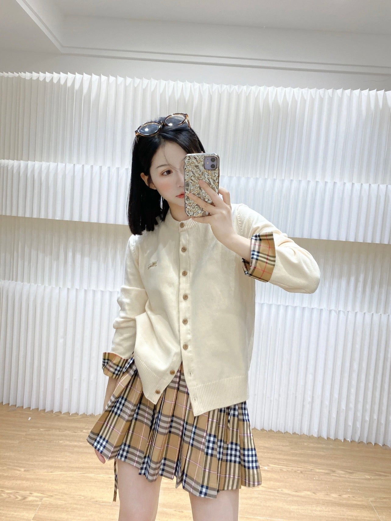 Bru 25fw knitted cardigan