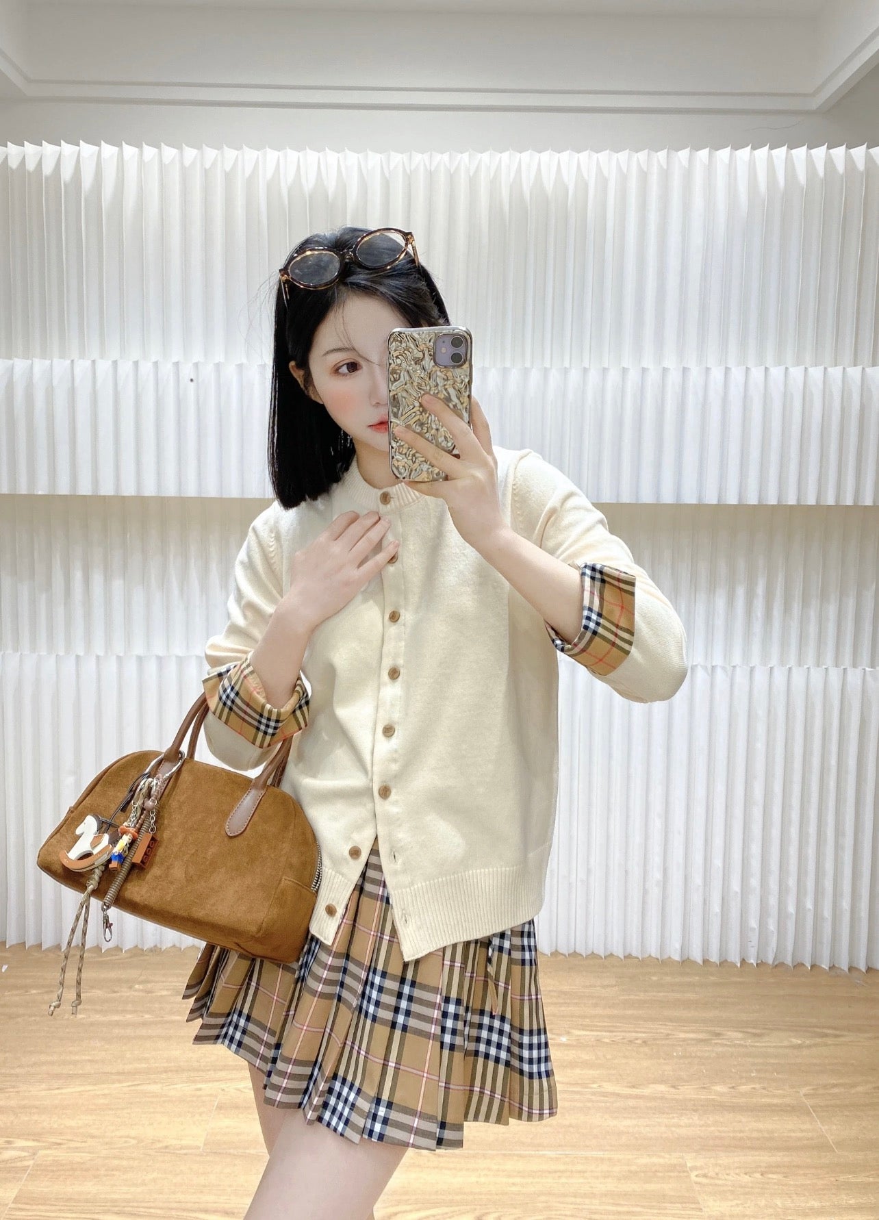 Bru 25fw knitted cardigan