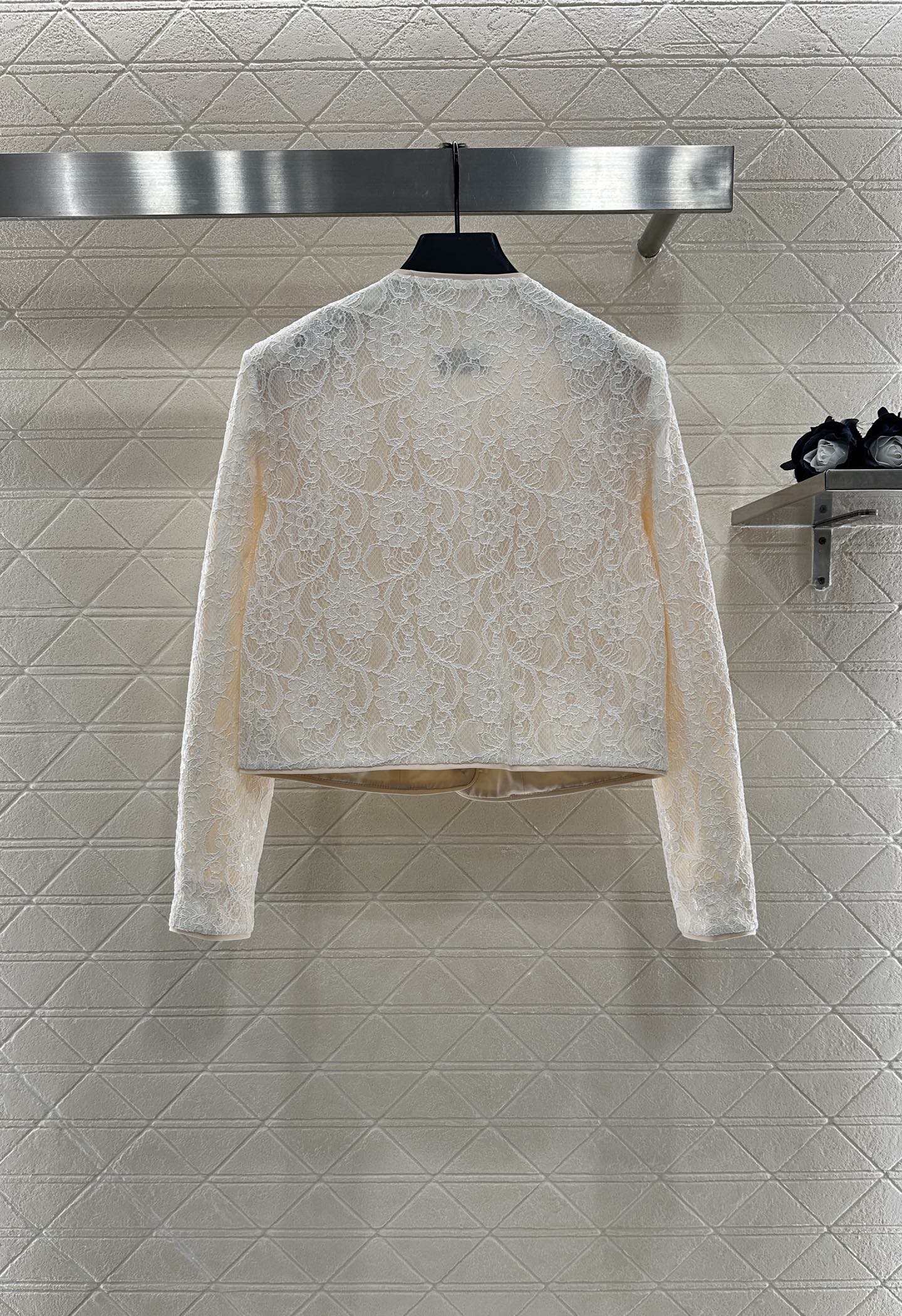 C 25 Lace Embroidered Jacket