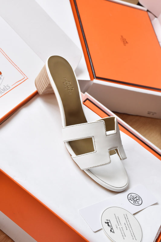 He 25 Cowhide high-heeled sandals（4.5cm）