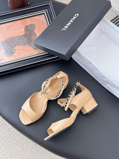 C 25B Mary Jane high heels（BLACK/WHITE/KHAKI）
