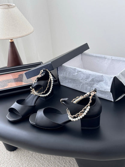 C 25B Mary Jane high heels（BLACK/WHITE/KHAKI）