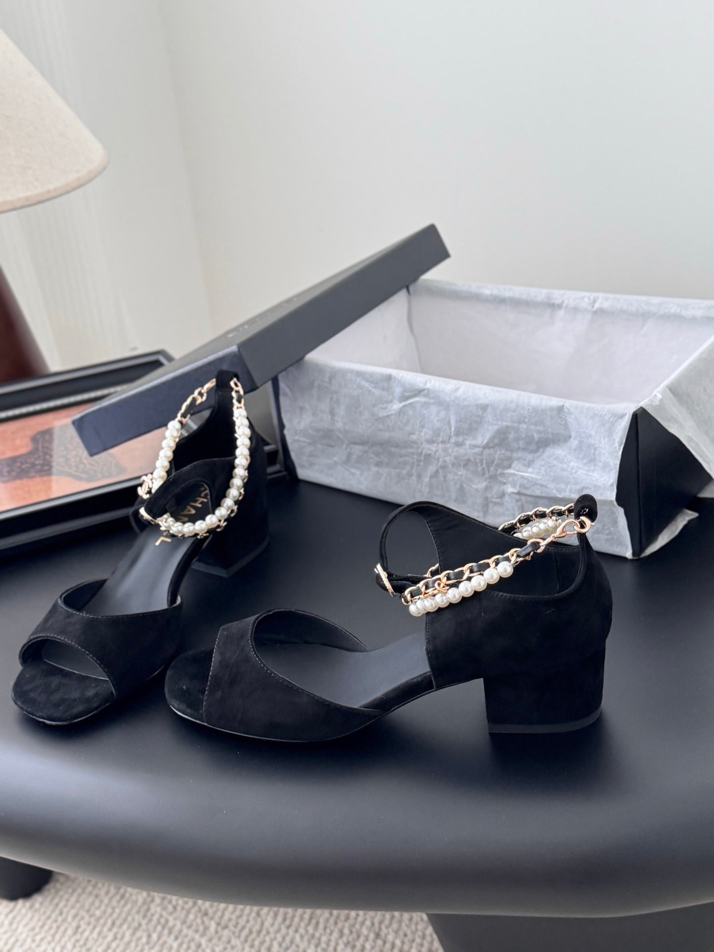 C 25B Mary Jane high heels（BLACK/WHITE/KHAKI）