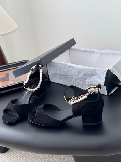 C 25B Mary Jane high heels（BLACK/WHITE/KHAKI）