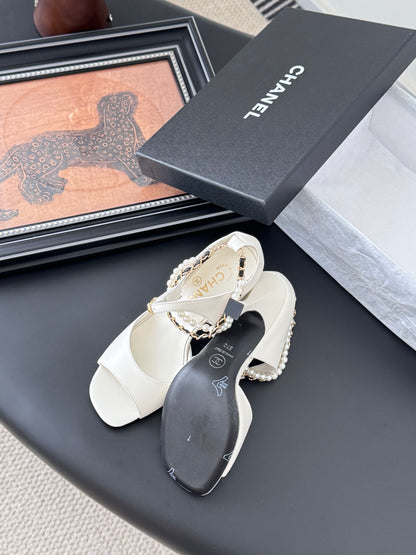 C 25B Mary Jane high heels（BLACK/WHITE/Champagne）