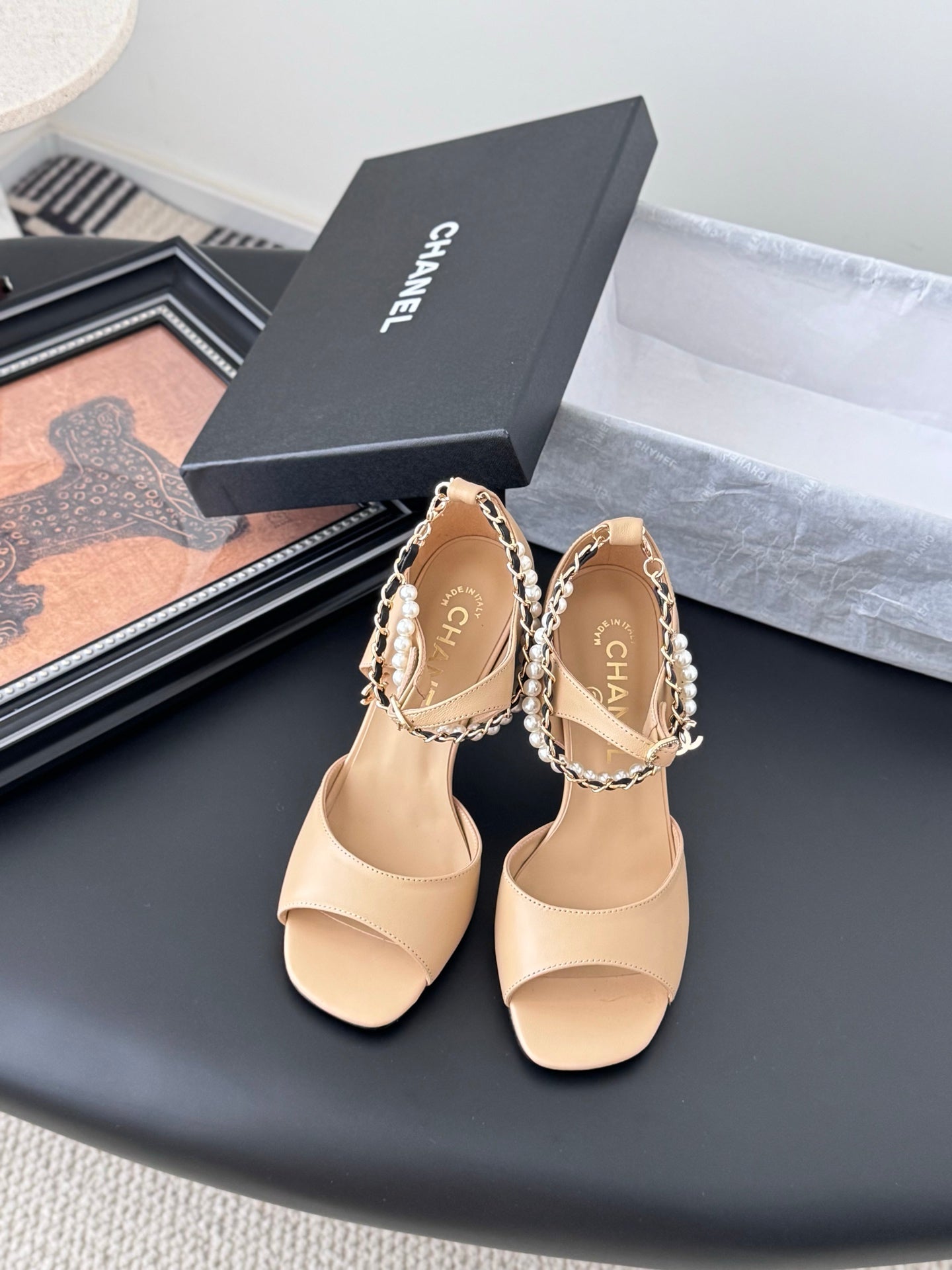 C 25B Mary Jane high heels（BLACK/WHITE/Champagne）