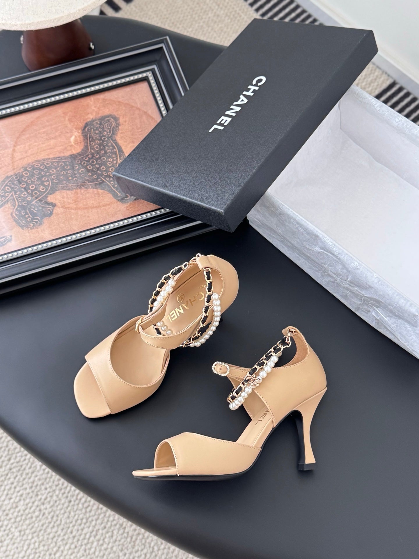 C 25B Mary Jane high heels（BLACK/WHITE/Champagne）