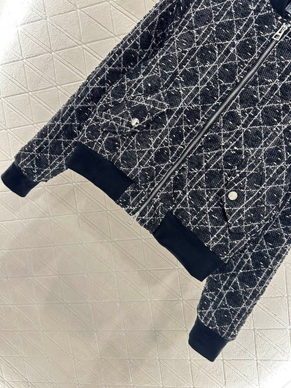 Di 25 Cannage coat and culottes set