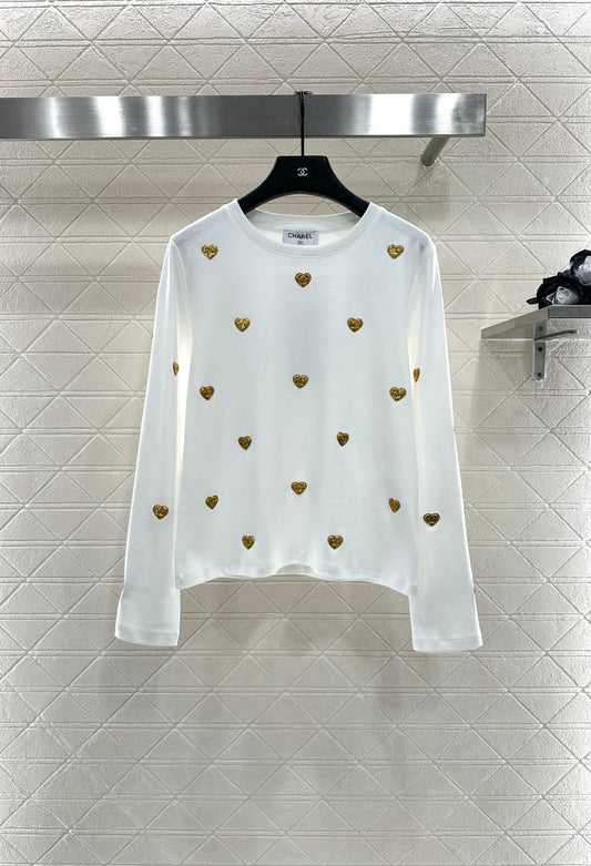 C 25 Metal badge long sleeves