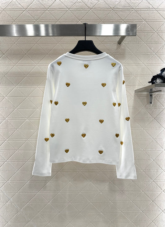 C 25 Metal badge long sleeves