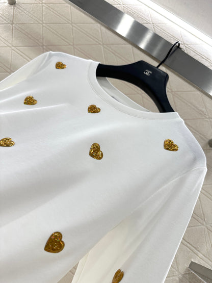 C 25 Metal badge long sleeves