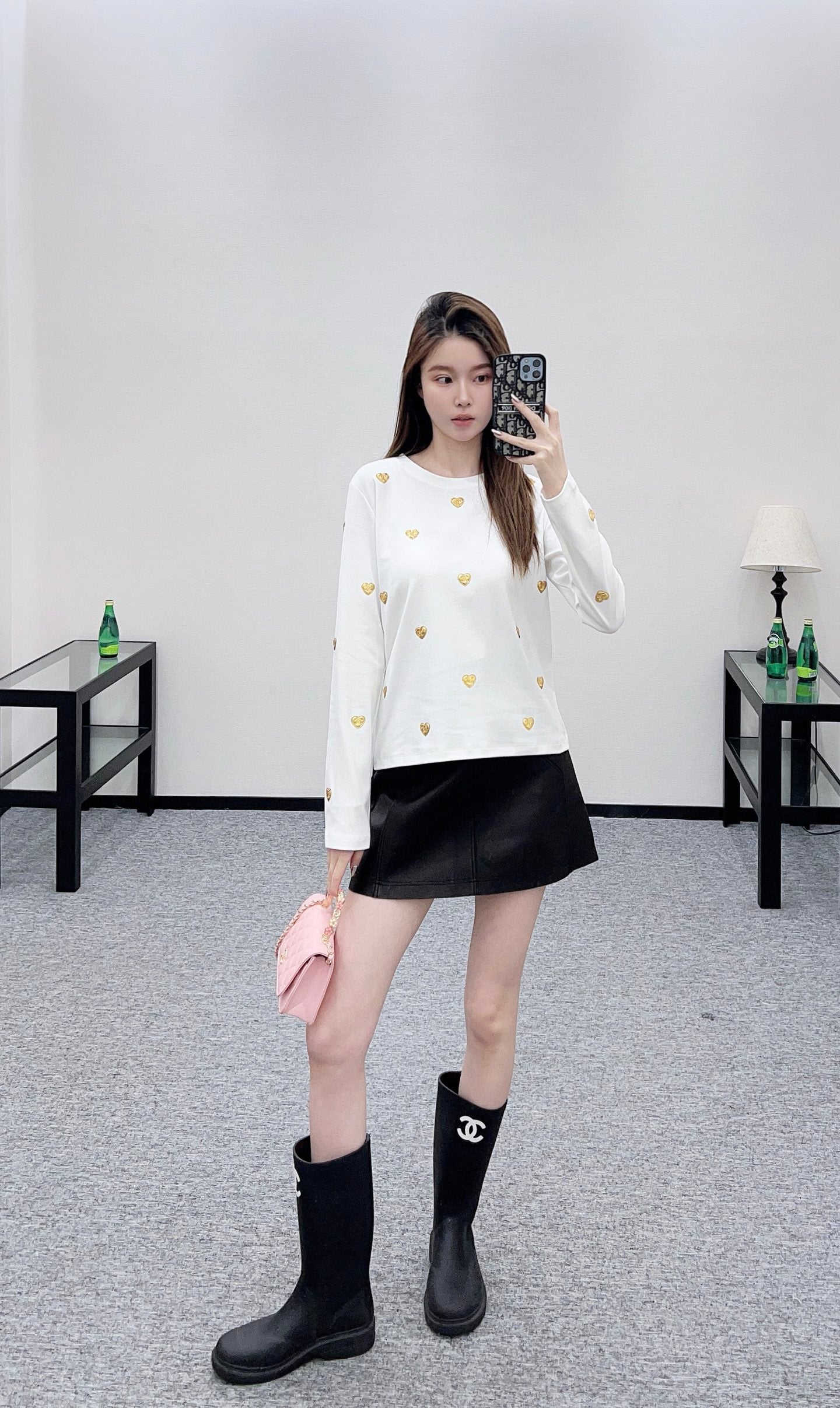 C 25 Metal badge long sleeves