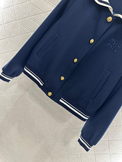 Mi 25 Shawl Collar Jacket Pleated Skirt Suit