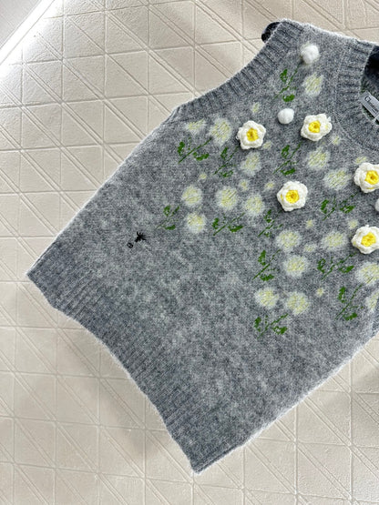 Di 25 3D Crochet Knitted Vest