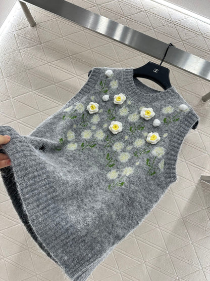 Di 25 3D Crochet Knitted Vest