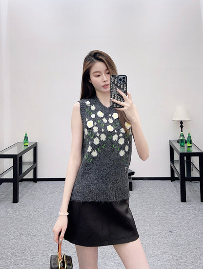 Di 25 3D Crochet Knitted Vest