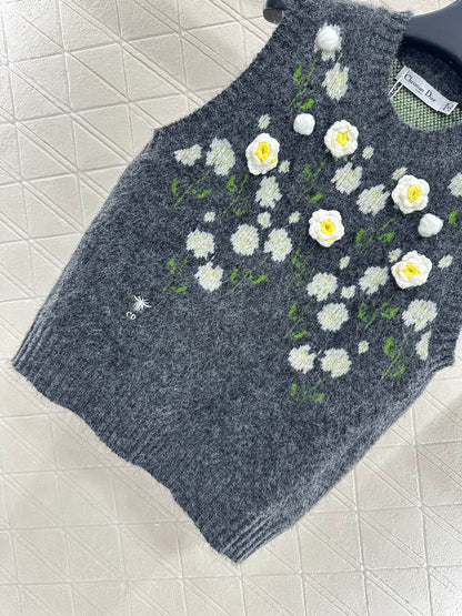 Di 25 3D Crochet Knitted Vest